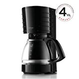 Arzum AR3135 Kuppa Solo Siyah Filtre Kahve Makinesi