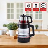 Arzum AR3136 1800 W Çay Makinesi Siyah 