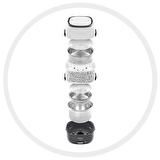 Arzum AR1073 Foodie Modern Sefer Tası Beyaz