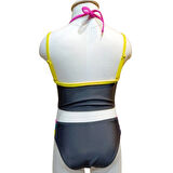3-14 Yaş Kız Çocuk Bikini Siyah