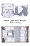Little One 5'li Oyun Parkı Beşik Uyku Seti