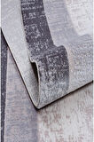 Palermo Pl01 Gri Modern Desen Halı