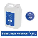 Selin Limon Kolonyası 80 Derece Pet Şişe 5 lt