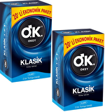 Okey Klasik 20li x 2 Paket Toplam 40 Adet