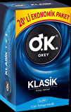 Okey Klasik 20li x 2 Paket Toplam 40 Adet