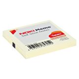 Noki Memo 75x75 mm Yapışkanlı Not Kağıdı 100 Yaprak Sarı 12 Adet 12007
