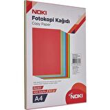 Noki Renkli Fotokopi Kağıdı 5 Renk Neon 50 Yaprak 89107