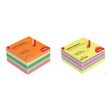 Noki Memo Neon Yapışkanlı Küp Blok 75 x 75 mm 2'li Envai-Havai