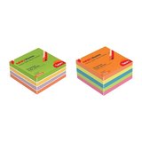 Noki Memo Neon Yapışkanlı Küp Blok 75 x 75 mm 2'li Envai-Gizemli
