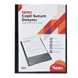Noki Cepli Sunum Dosyası 60 Lı Siyah 64160-N-190