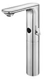 ECA Compact Fotoselli Yüksek Tip Lavabo Bataryası Pilli 108108036 Çift Su Girişli