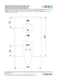 Eca Niobe Ankastre Banyo Bataryası Sıva Üstü Grubu - 2 Yollu 102167243-KDE