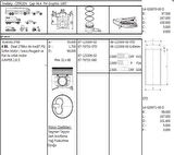 Fiat Piston Segman Ducato Boxer Jumper Master 2,8 Duz (94,80mm) / (0,40 Farklı) < 03 - Yenmak 31-03693-040