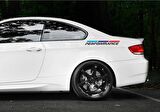 2 Adet M M M3 M5 M6  Performance Sticker Yapıştırma