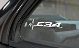 M E53 E61 E63 E64  Kelebek Cam Sticker Etiket Yapıştırma 2 Ad