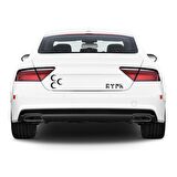 Üç 3 Hilal Araba Stickerı Vinil Sticker