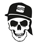 Seat Kuru Kafa Araba Stickerı Yapıştırma