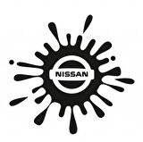 Nissan Boya Sıçraması Görünümü Araba Stickerı 15CM 2 Adet