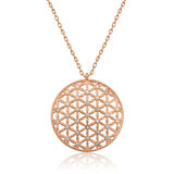 ​​​Lucky Life 925 Ayar Gumuss  Yaşam Çiçeği Kolye