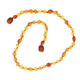 Bebek Damla Kehribar Diş Kolye