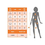 Lucky Life Kadın Kısa Kollu Kiloş Ithal Krep Elbise
