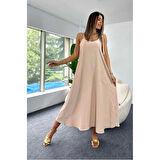 Lucky Life Kadın Ayarlabilir askılı  Aerobin Elbise