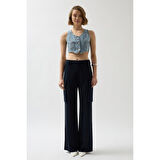 Lucky Life Denim Cepli Yelek