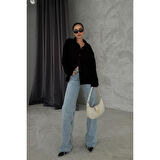 Anya Oversize Gabardin Ceket -