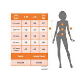 Lucky Life Kadın Uzun Kollu Bisiklet Yaka Viskon Bluz