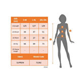 Lucky Life Kadın Kolsuz Bisiklet Yaka Beli Lastikli Desenli Süprem Elbise