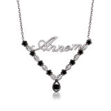 Gümüş Çiçek Annem Kadın Kolye