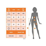 Lucky Life Kadın Yüksek Bel Paçaya Doğru Geniş Dokuma Pantolon