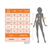 Lucky Life Kadın Kısa Kollu Kruvaze Yakalı Beli Lastikli Aerobin Elbise