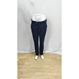 Lucky Life Erkek Belden Düğmeli Cepli Dokuma Pantolon