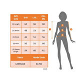 Lucky Life Kadın Uzun Kollu Yakadan Düğmeli Leopar Detaylı Kaşkorse Bluz