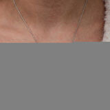 Gümüş Desenli Ay Yıldız Kadın Kolye