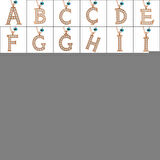 Gümüş Nazar Rose C Harfi Kadın Kolye