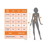 Lucky Life Kadın  Uzun Kollu Yuvarlak Yaka Mini Ithal Krep Elbise