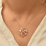 Gümüş Hayat Ağacı Kadın Kolye