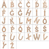 Gümüş Rose D Harfi Kadın Kolye