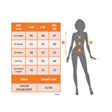 Lucky Life Kadın Uzun Kollu Dantelli Kapşonlu Viskon Iki Iplik Bluz