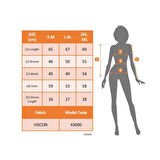 Lucky Life Kadın Kısa Kollu V şerit Etnik Desen Yakalı Viskon Bluz