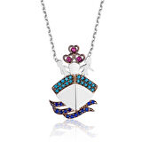 Gümüş Titanik Kadın Kolye