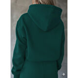 Lucky Life Kadın Uzun Kollu Nope Baskılı Beli Ribanalı Ikili Takım