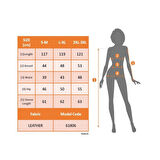 Lucky Life Kadın Uzun Kollu V Yakalı Deri Midi Elbise