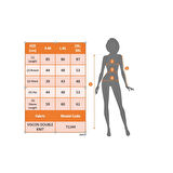 Lucky Life Kadın Uzun Kollu Yuvarlak Yaka Taşlı Kalp Desenli Viskon Iki Iplik Elbise