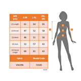 Lucky Life Kadın Uzun Kollu V Dantel Yakalı Viskon Bluz