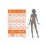 Lucky Life Kadın Yüksek Bel Düğmeli Geniş Paçalı Ithal Krep Pantolon