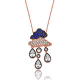 Gümüş Yağmur Bulutu Kolye