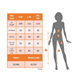Lucky Life Kadın Yüksek Bel İspanyol Paçalı Yanlardan şerit Detaylı Dalgıç Tayt Pantolon